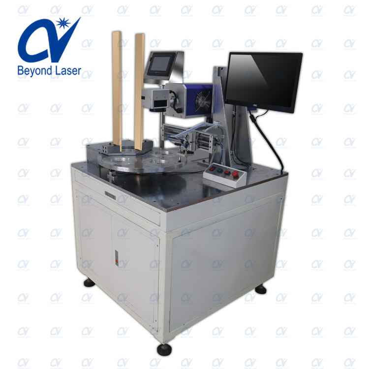 CO2自動(dòng)化旋轉激光打標機